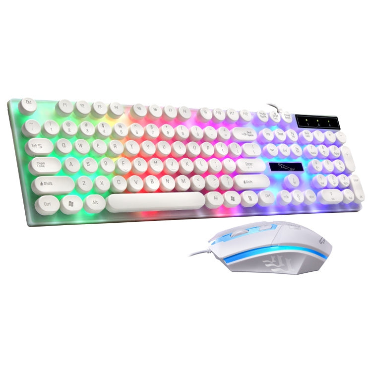 Set tastiera + mouse luminosi ZGB G21, G21 (White), G21 (Black) Set tastiera + mouse luminosi ZGB G21, G21 (White), G21 (Black)